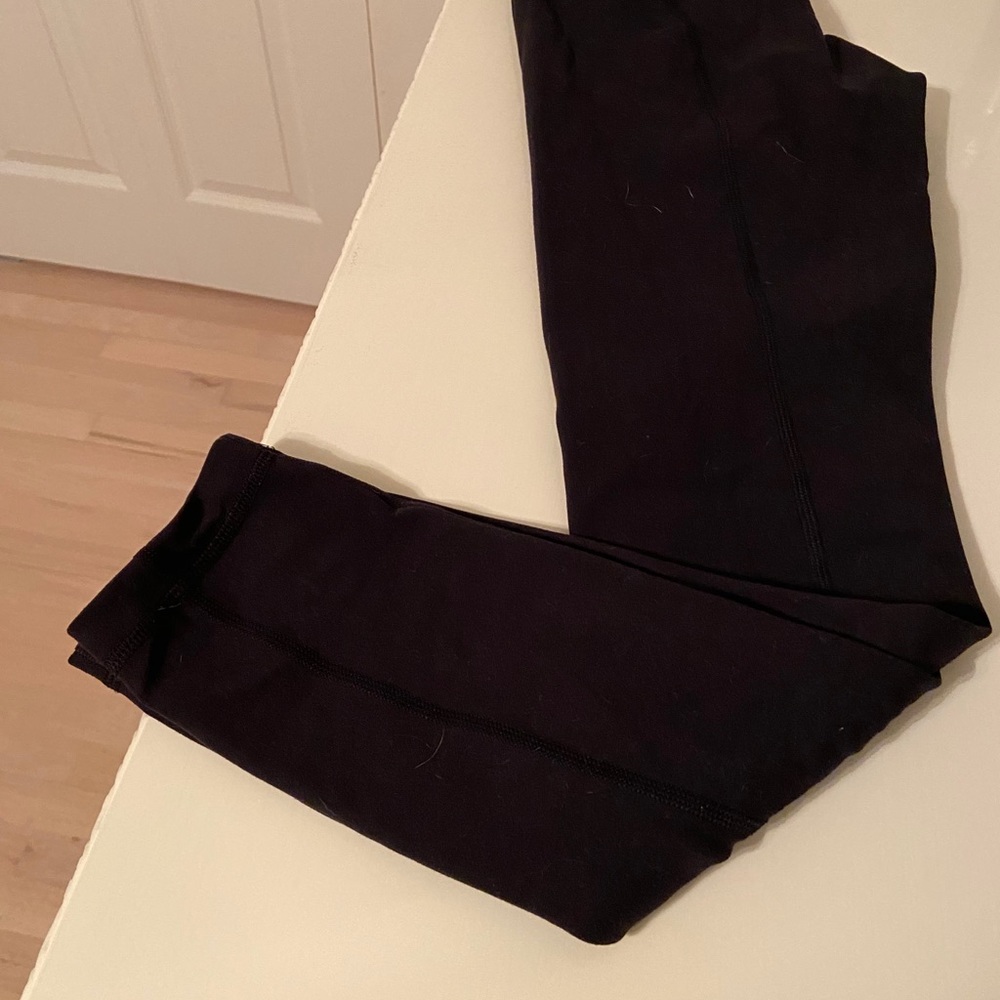 Lululemon Black Align 28” size 4